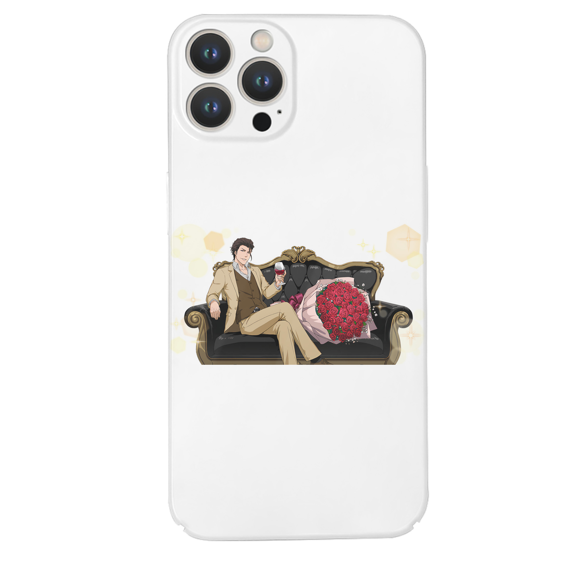 （画像用） ブリーチ 藍染 惣右介（あいぜん そうすけ） BLEACH Aizen Sousuke 【iPhone 14シリーズ対応】ハードケース